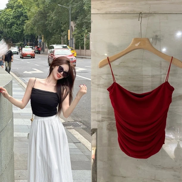 【小吊带】8173显瘦百搭辣妹上衣