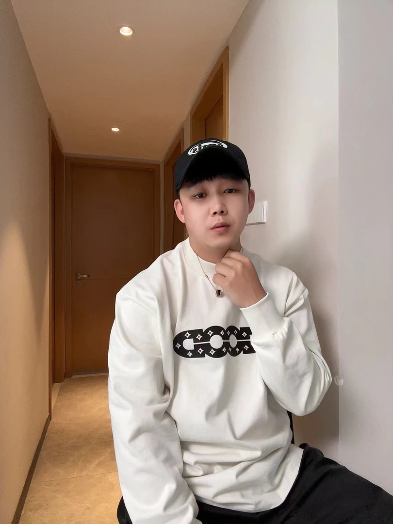 新款长袖DOOD【镂空彩钻】380克100棉男女同款宽松百搭休闲