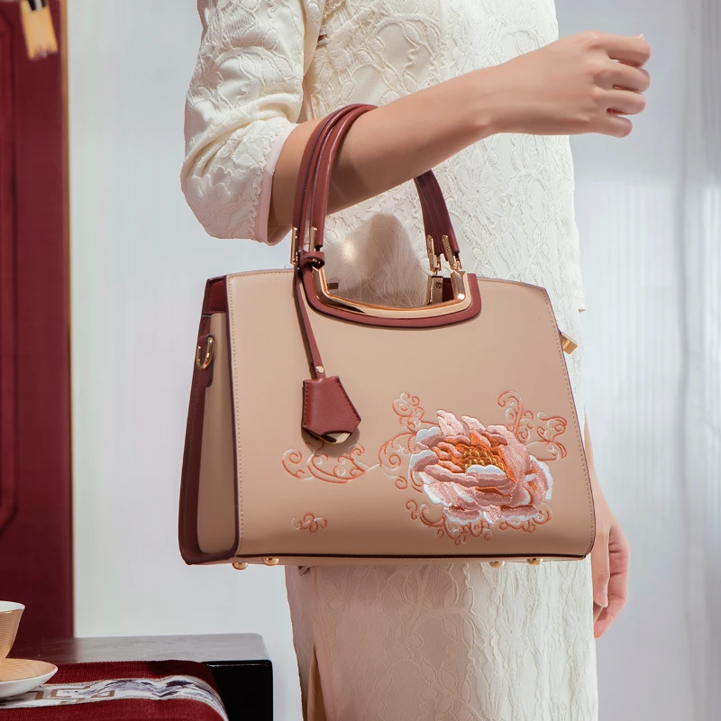 生日礼物送妈妈包结婚高级感时尚斜挎包婆婆女士包包结婚包手提包