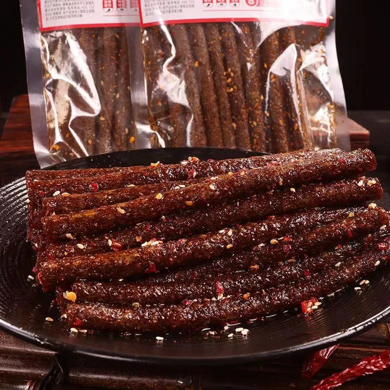 【到手4袋】大长筋香辣辣条儿时解馋大包面筋休闲麻辣零食