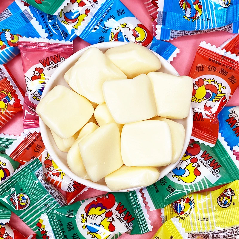 【到手1袋约50颗】喔喔wowo奶糖佳佳奶糖牛奶糖喜糖年货奶糖