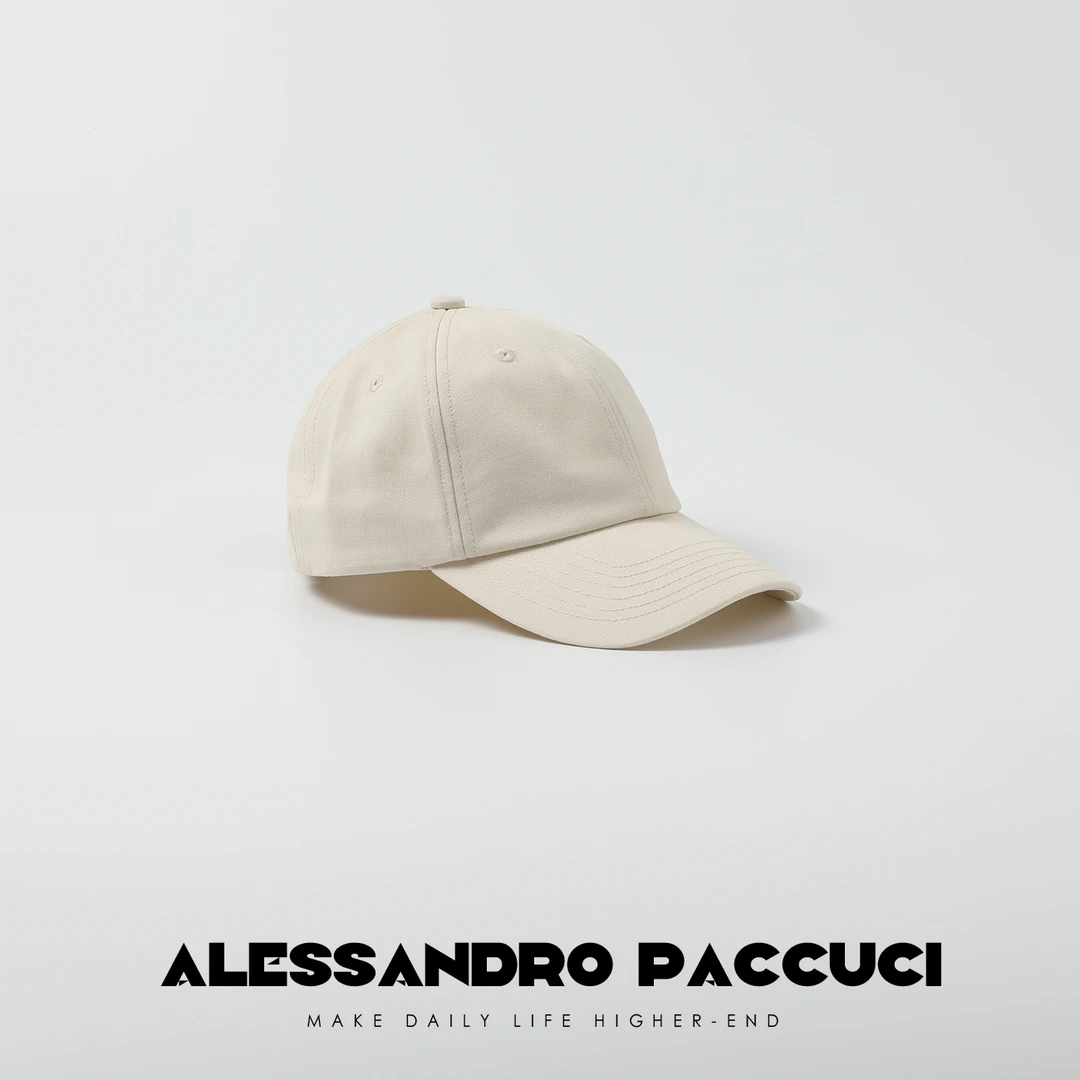 AP洛哥43055AM【自带滤镜】全棉斜纹纯色可调节百搭休闲棒球帽