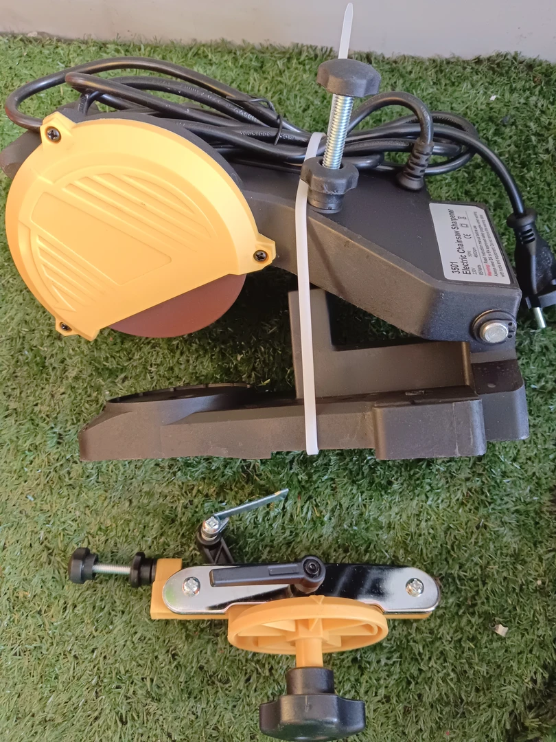 家用台式伐链机红黄颜色随机发