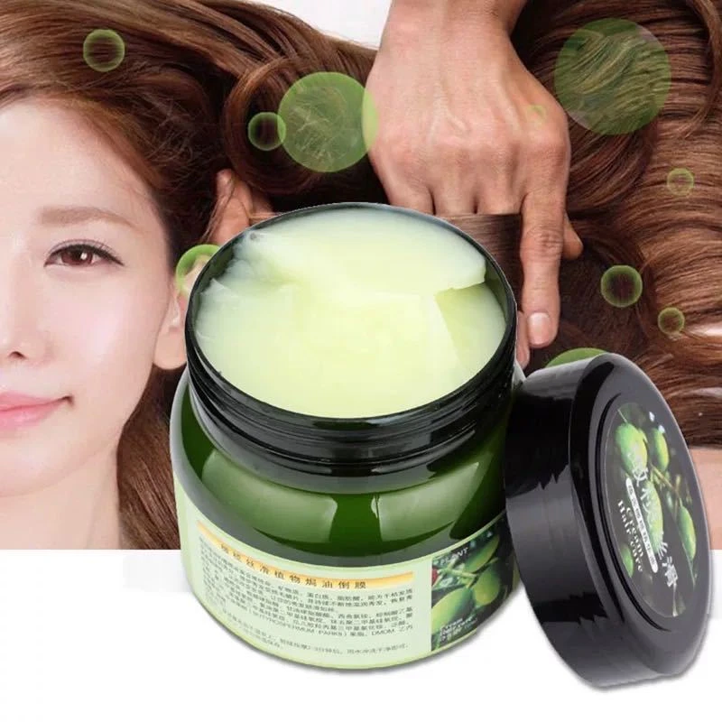 橄榄顺滑倒膜焗油膏发膜免蒸营养精油修复染烫后发护发素700g正品