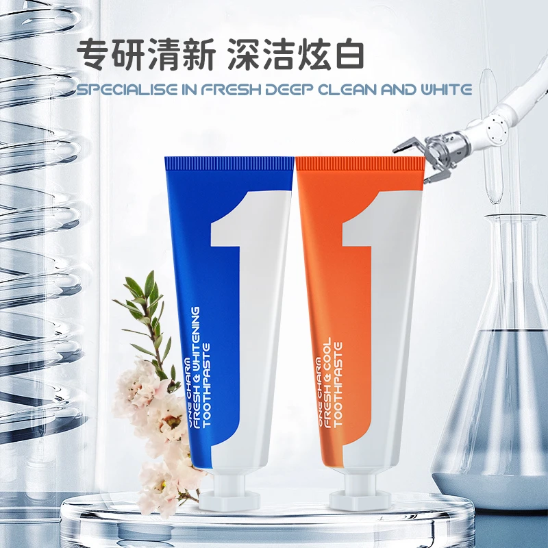 One Charm澳大利亚原装进口壹白酷爽亮白牙膏TY3