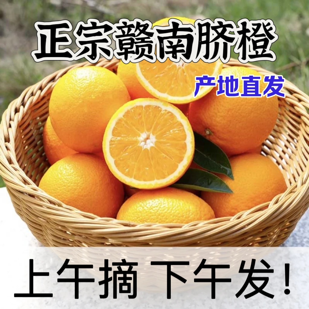 赣南脐橙原产地香甜多汁单果净重150g