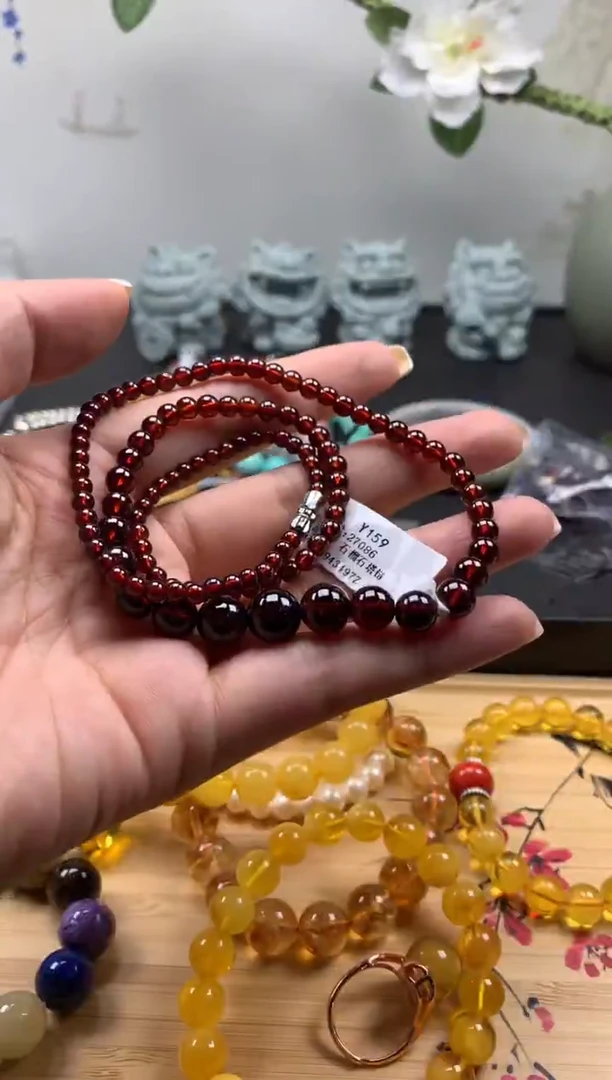 【闪购商品】石榴石颈饰未镶嵌/0000910