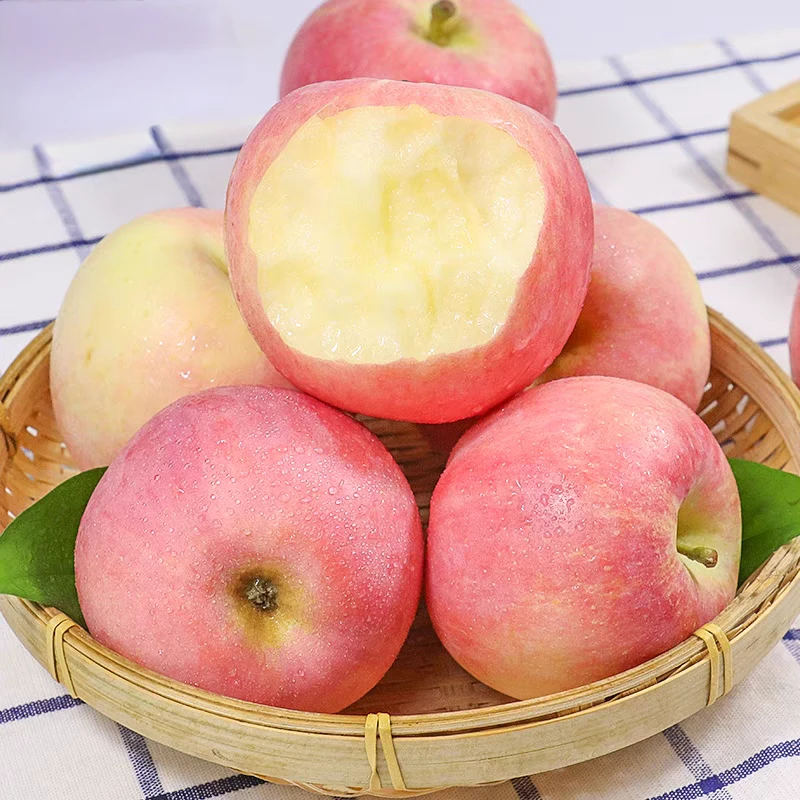 山西运城丑苹果4.5斤/8.5斤膜袋红富士脆甜苹果应季节新鲜水果