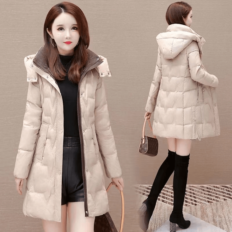 波司登高端女式羽绒羽绒服2023年冬新款时尚气质女款连帽显瘦保暖