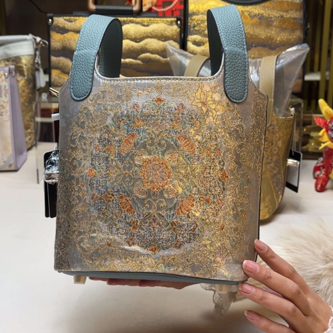 【闪购商品】织绣山**竹织锦