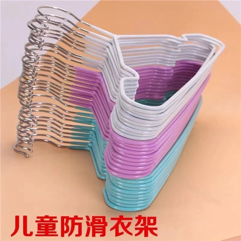 晾衣服衣架晾衣挂婴儿防滑宝宝小衣架家用挂衣中童大童小孩衣架