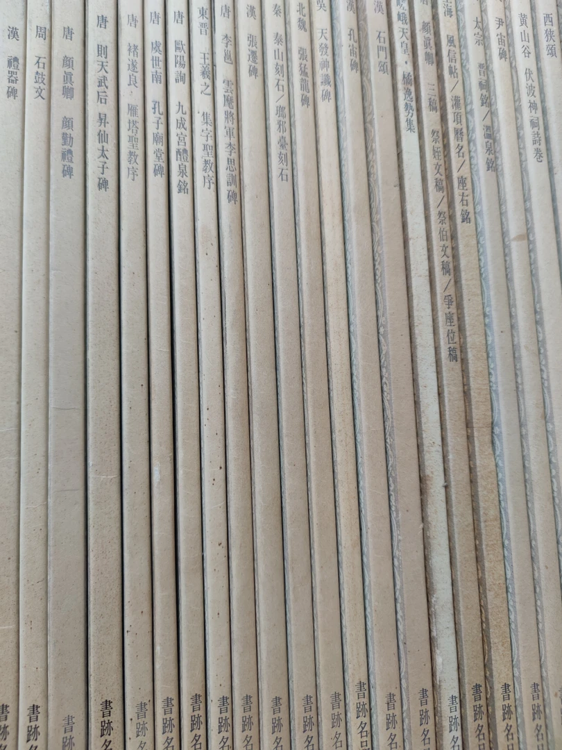 二玄社字帖 一本拍