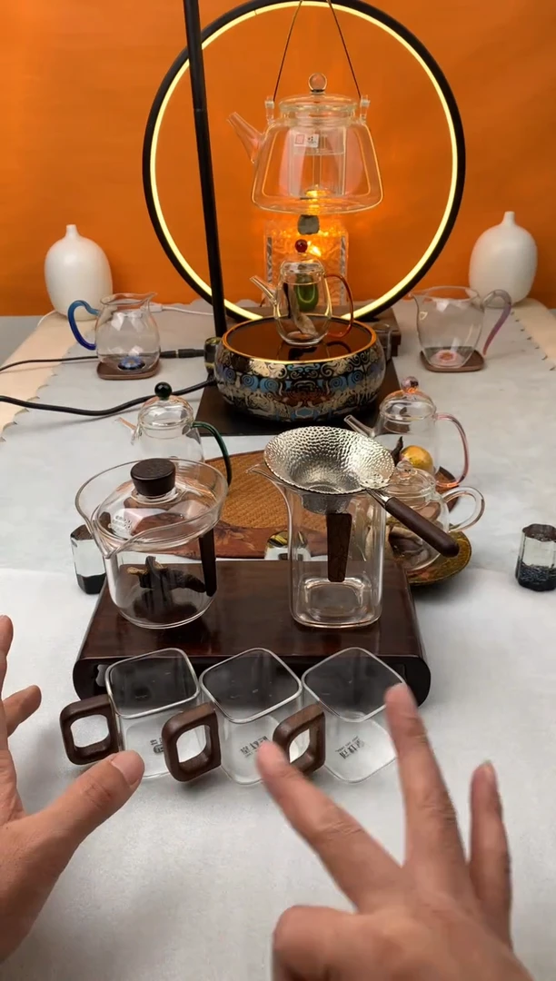 【闪购商品】紫砂茶杯四方印套装4杯