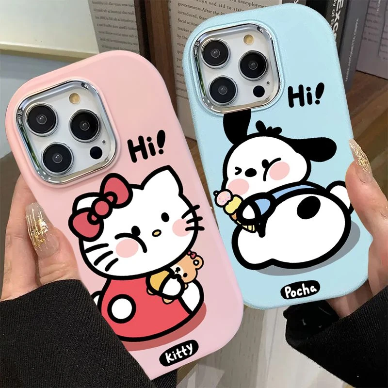 iphone15/14promax手机壳苹果13卡通12/11全包xrxs软壳78plus可爱