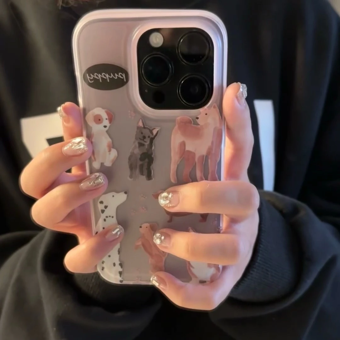 新款苹果iphone15软壳OPPO荣耀华为小米vivo奶油手机壳个性创意女