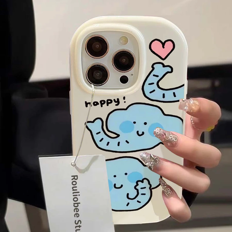 苹果华为vivo小米oppo手机壳女款iphone15/13/14软硅胶套华为荣耀