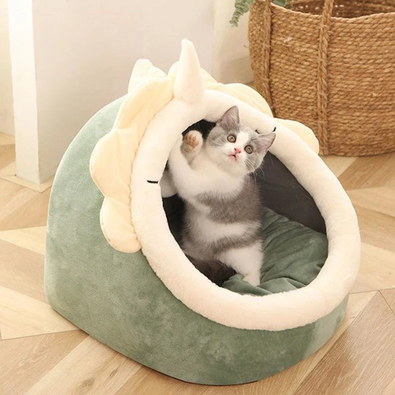 猫窝四季通用猫咪房子别墅家居封闭式猫屋冬季保暖狗窝床宠物用品
