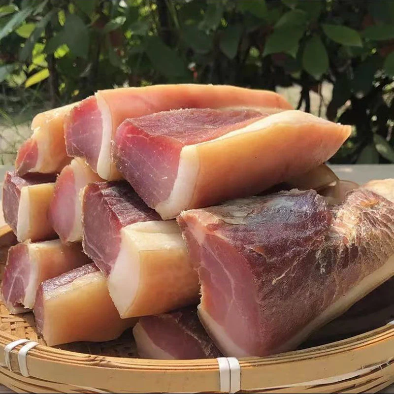 （风干五花瘦肉）称重链接 正宗农村土猪五花瘦肉咸香