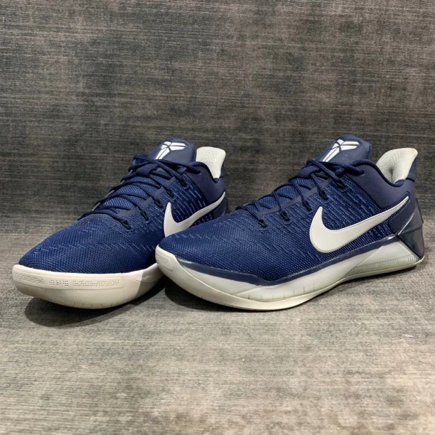 42码/科比 AD 12 Midntght Navy 海军蓝 9.9新 气垫未踩开 篮球鞋