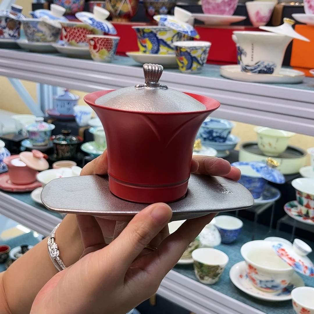 高温陶瓷高端茶具