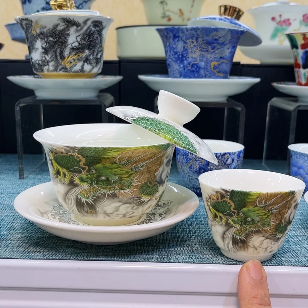 高温陶瓷高端茶具