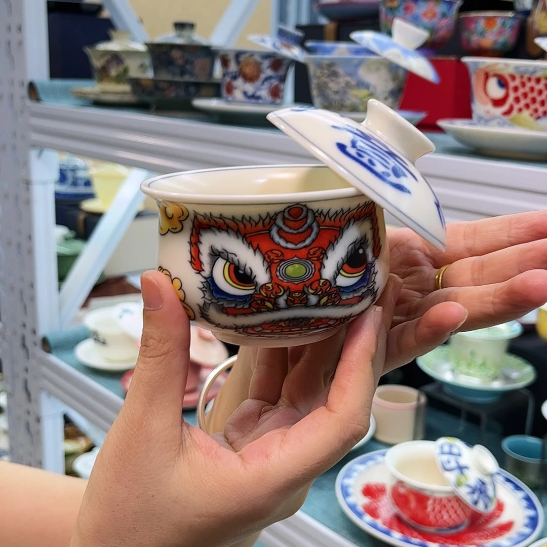 高温陶瓷高端茶具