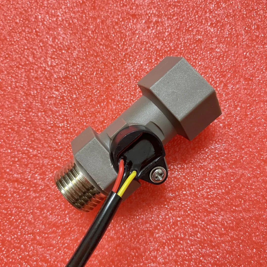 万能通用铜螺牙水流量传感器水流霍尔开关