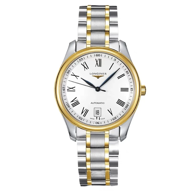 99新 Longines/浪琴 L2.628.5.11.7/名匠628间金罗马/38.5表径