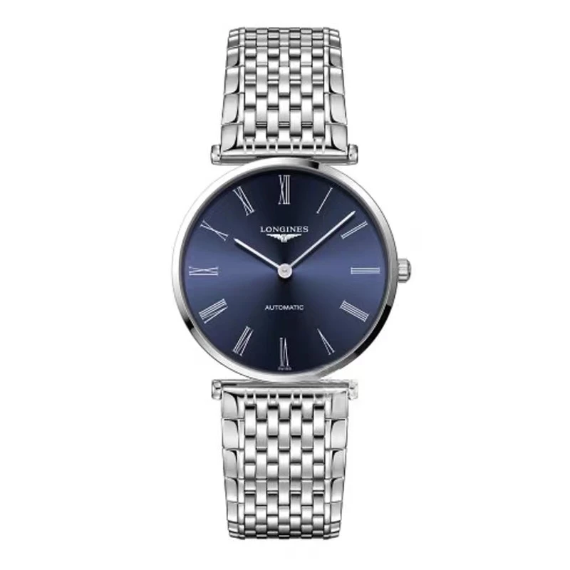 99新 Longines/浪琴  L4.918.4.94.6/浪琴嘉岚918/38表径