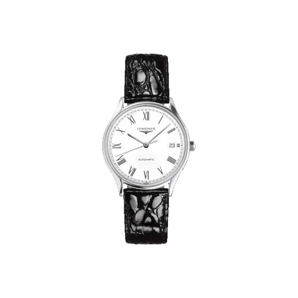 99新 Longines/浪琴 L4.860.4.11.2/律雅系列860罗马刻度/35表径
