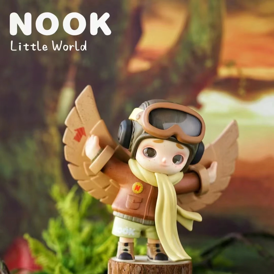 【拆盒】NOOK小世界系列潮玩盲盒手办公仔摆件