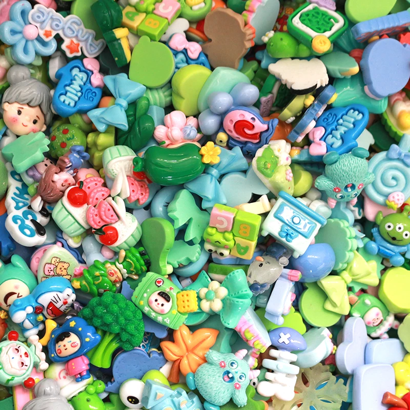 卡通树脂奶油胶diy材料手工小饰品配饰手机壳装饰发夹子发卡配件