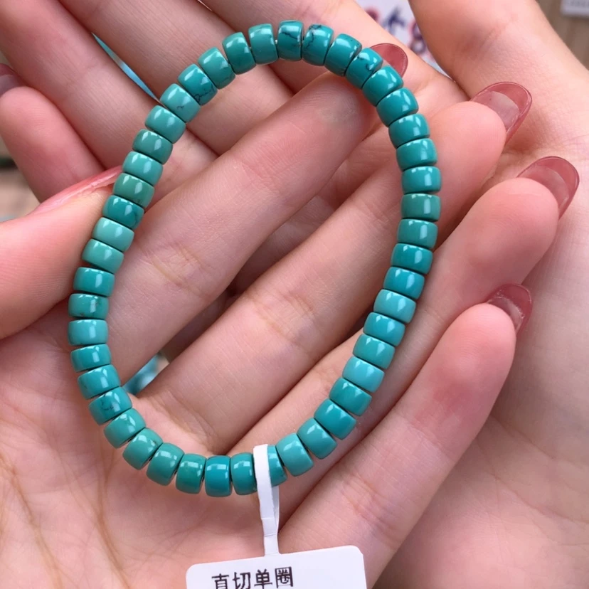 【闪购商品】绿松石直切手串未镶嵌