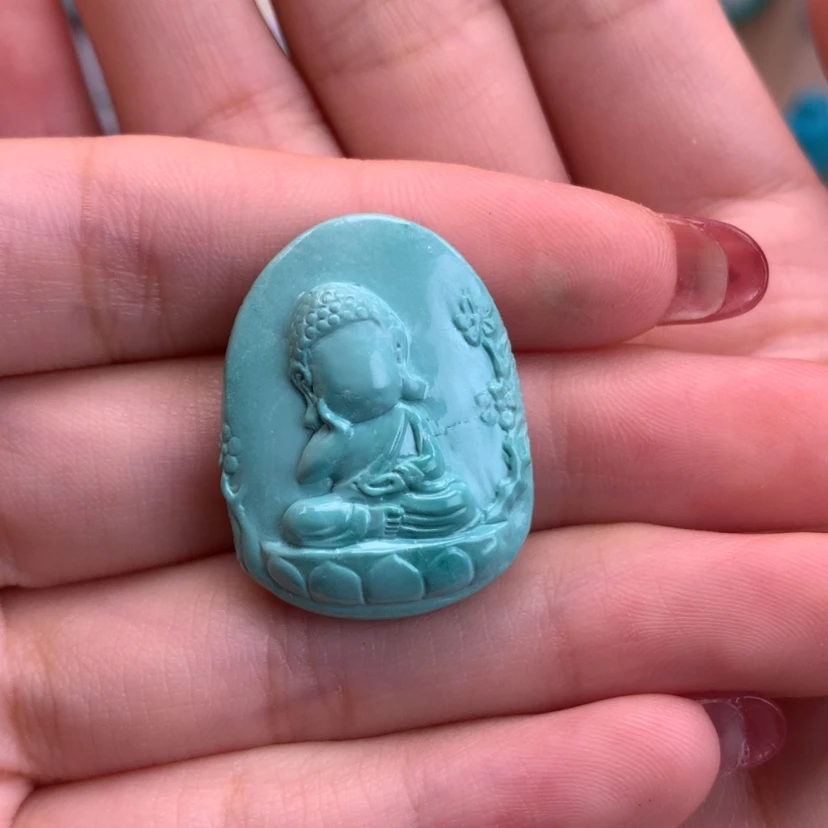 【闪购商品】绿松石雕刻未镶嵌