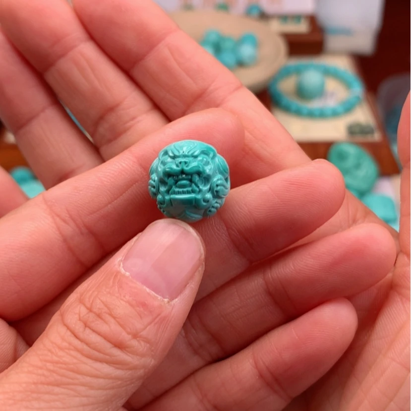 【闪购商品】绿松石圆珠未镶嵌W****u