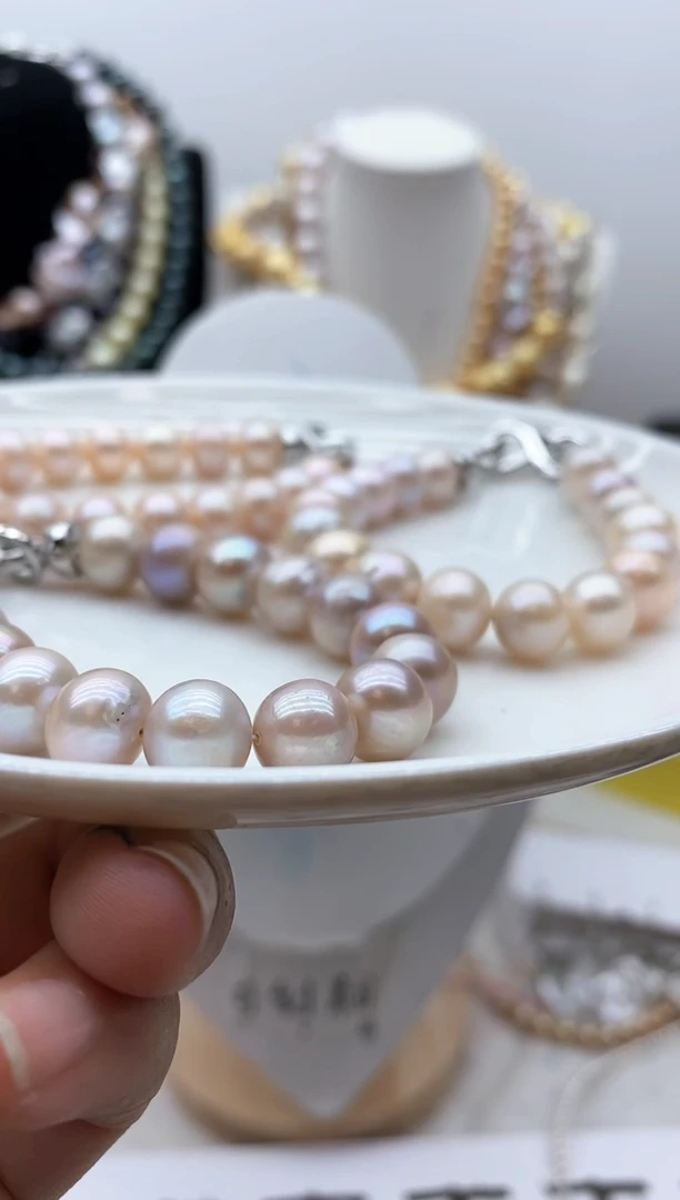 【闪购商品】淡水珍珠颈饰钛钢118