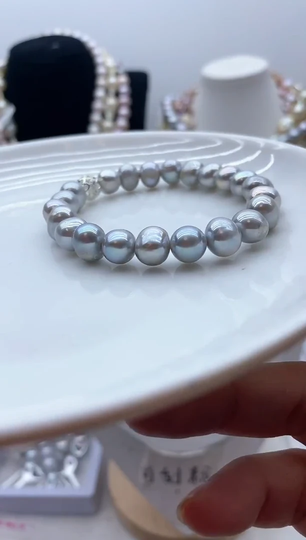 【闪购商品】淡水珍珠颈饰钛钢88