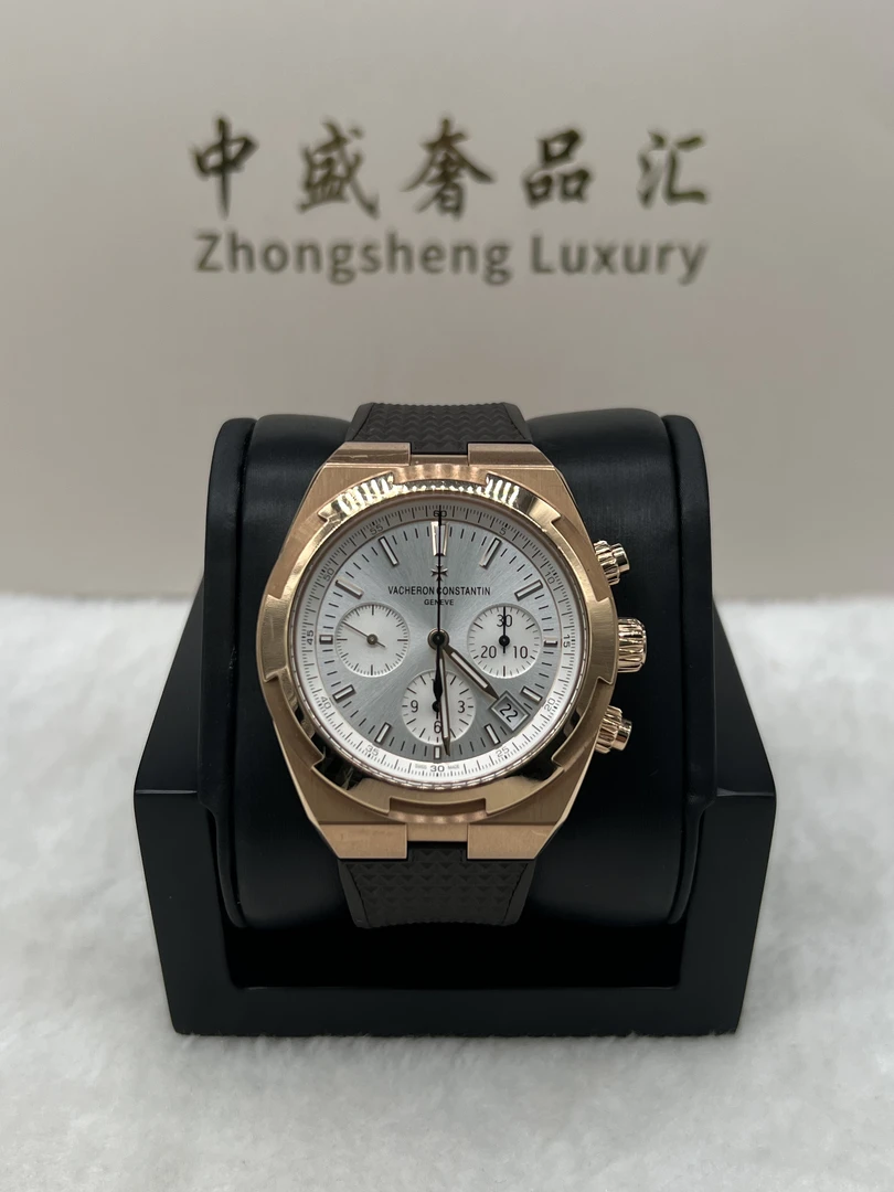 95新 Vacheron Constantin/江诗丹顿 5500V白盘23年男士名表男款
