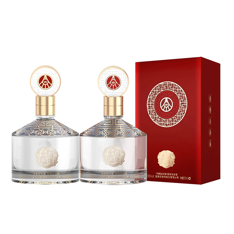 JINBIHUIHUANG/金碧辉煌五粮液股份 经典版浓香白酒52度500ml52度