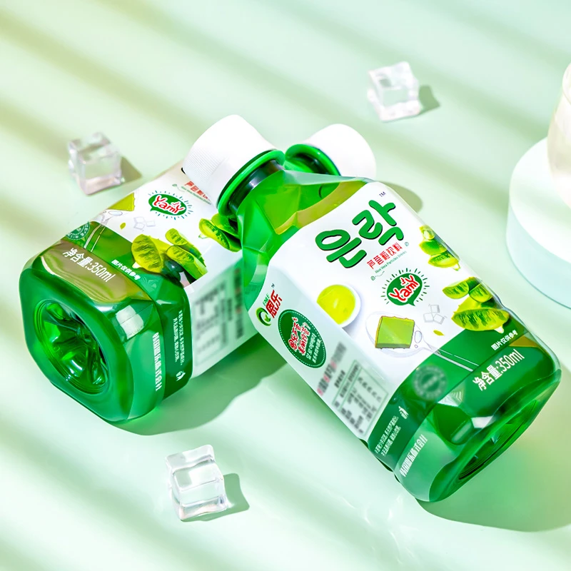 【ENLE】芦荟粒饮料品牌直销选用库拉芦荟健康350ML饮料小瓶装