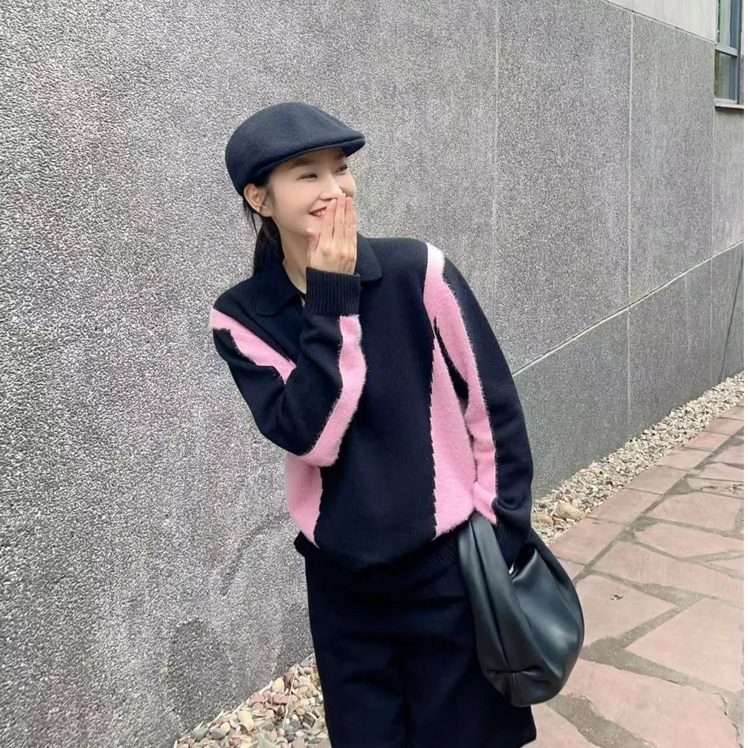 俪妍【LIVELY·YAN】秋冬新款羊毛衫73622