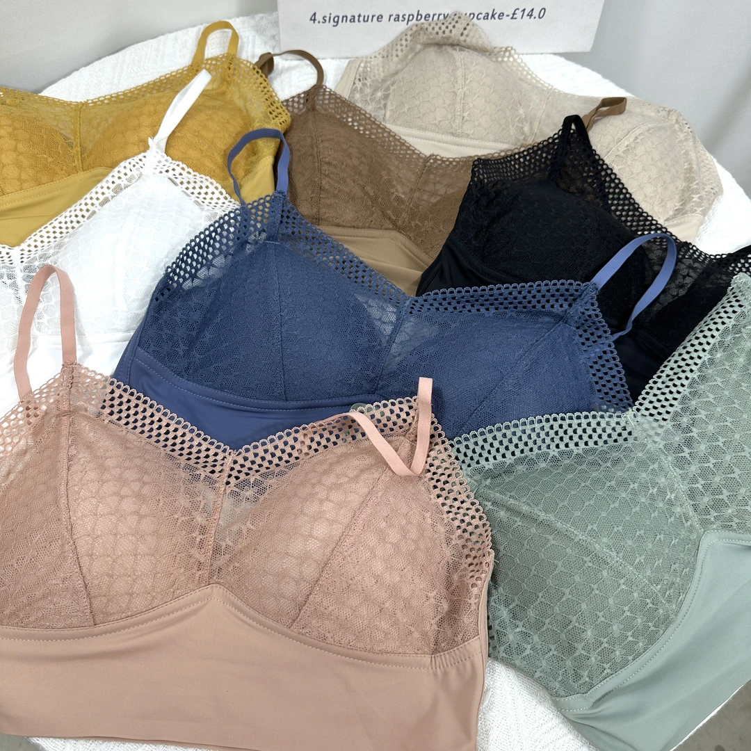 少女法式文胸内衣无钢圈薄款舒适轻盈文胸合集
