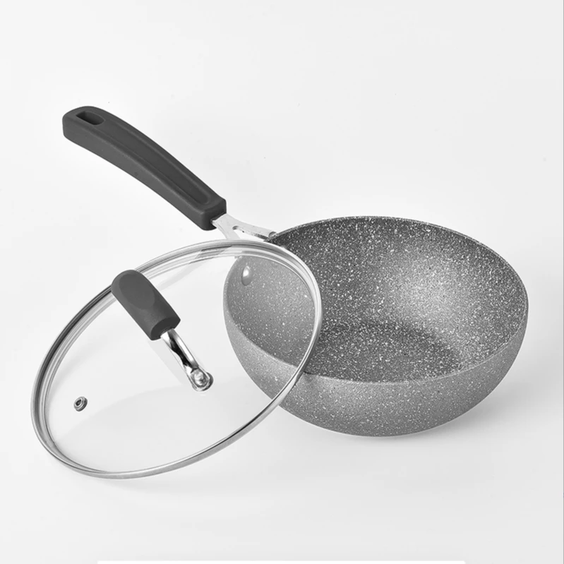 印·师傅中小学生专用轻便迷你炒锅小炒锅小月球锅不粘耐磨好洗