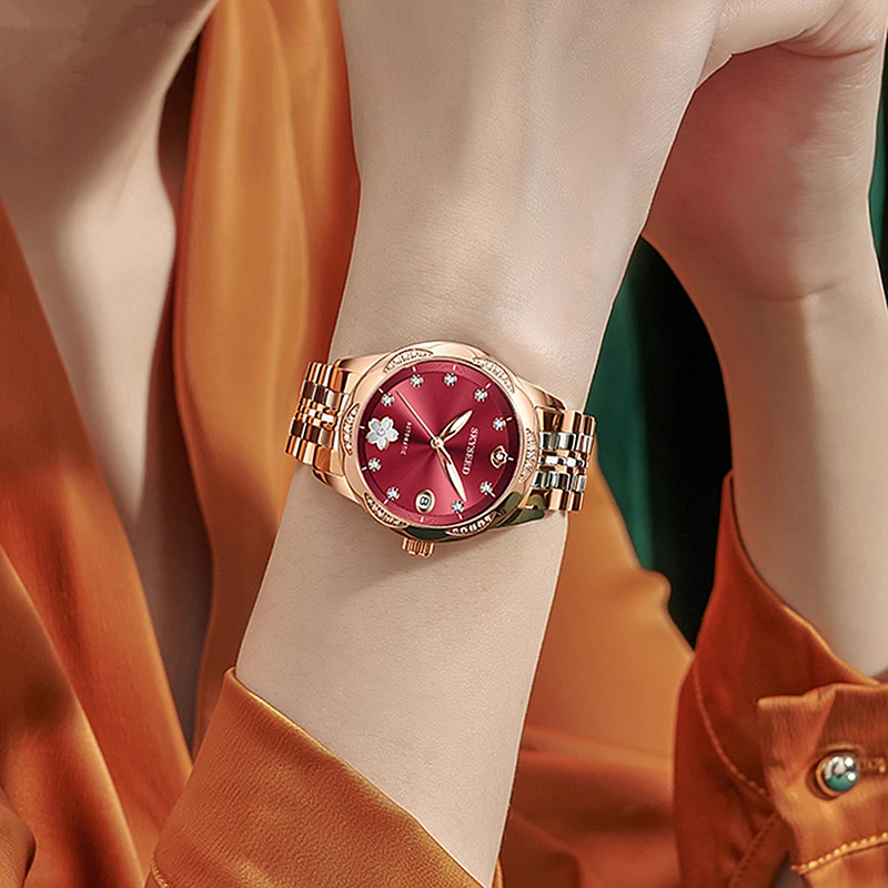 樱花恋人优雅女士全自动机械表（雯雯）