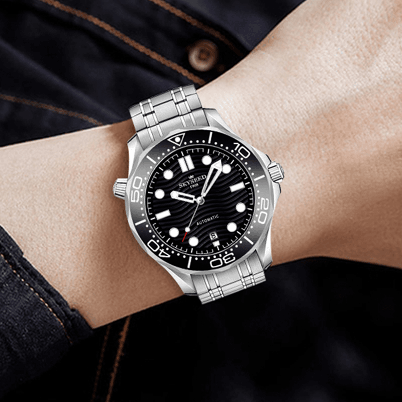 时尚男士全自动多功能机械腕表（林总）7HM