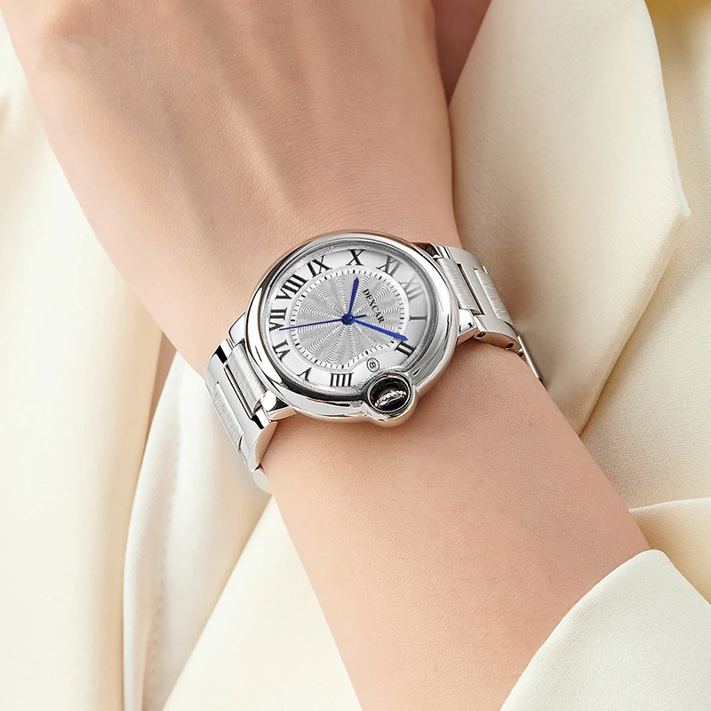 气球系列 女款全自动气质机械腕表日历款（小华）