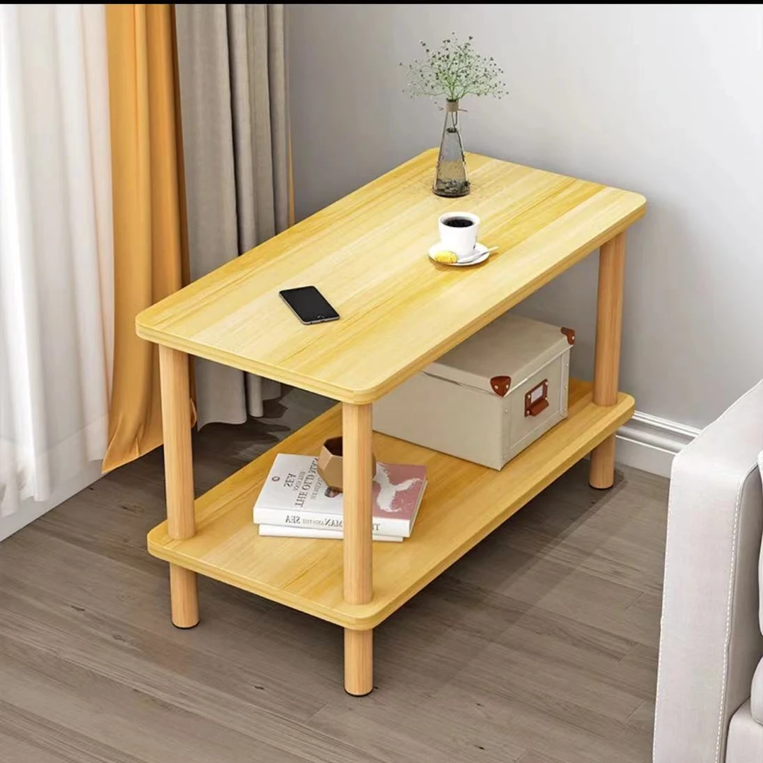 福思源北欧沙发边几茶几客厅方桌简约方形小茶几床头置物架家用