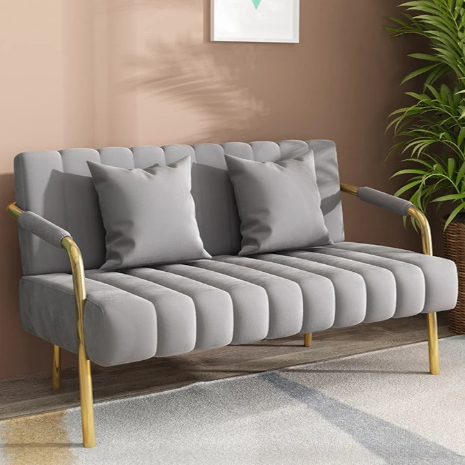 休闲沙发小户型家用客厅北欧布艺懒人沙发办公室美容院洽谈沙发