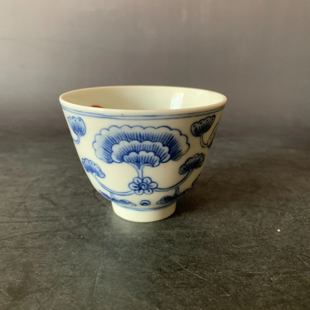 z17478花卉陶瓷茶杯