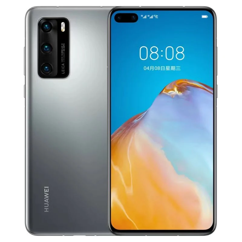 99新 Huawei/华为 P40 全网通5G麒麟990支持NFC 鸿蒙系统拍照手机